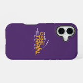 Coque iPhone 16 Logo du train UAlbany Dane (Verso Horizontal)
