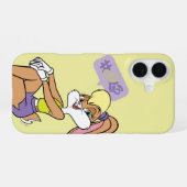 Coque iPhone 16 Lola Assise (Verso Horizontal)