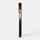 Coque iPhone 16 Loup de foudre doré (Côté gauche)