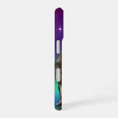 Coque iPhone 16 Loup et Lune (Côté droit)