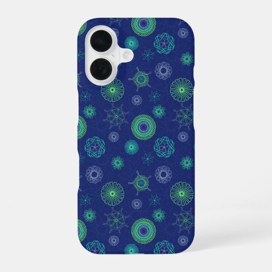 Coque iPhone 16 Lueur d'uranium (Verso)