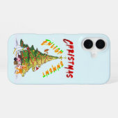 Coque iPhone 16 Lumière de Noël (Verso Horizontal)