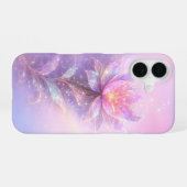 Coque iPhone 16 Lumière Éthérée de Lotus (Verso Horizontal)