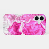 Coque iPhone 16 Luminosité rose (Verso Horizontal)