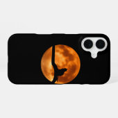 Coque iPhone 16 Lune Chat Phonecase (Verso Horizontal)
