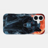 Coque iPhone 16 lune de sang (Verso Horizontal)