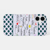 Coque iPhone 16 Ma Prière Pour Vous (Verso Horizontal)