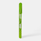 Coque iPhone 16 Macro feuille de palme (Côté droit)