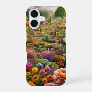 Coque iPhone 16 Magie des fleurs – un paradis de couleurs