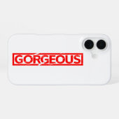 Coque iPhone 16 Magnifique Timbre (Verso Horizontal)