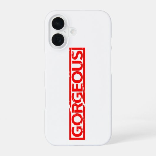 Coque iPhone 16 Magnifique Timbre (Verso)