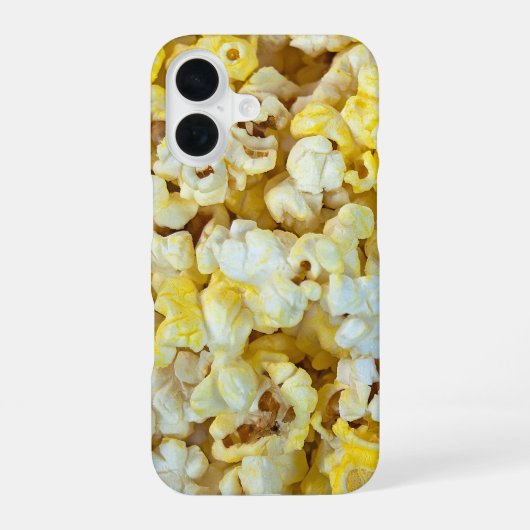Coque iPhone 16 Maïs populaire à beurre (Verso)
