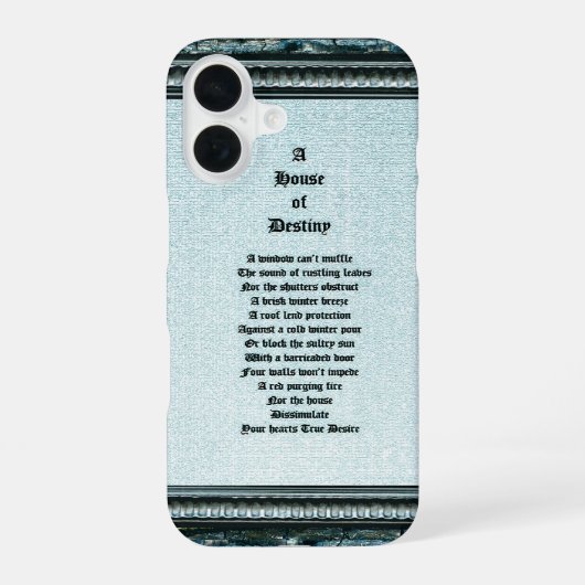 Coque iPhone 16 Maison du Destin (Verso)