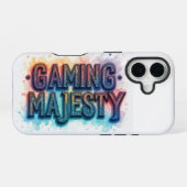 Coque iPhone 16 Majesté du jeu (Verso Horizontal)