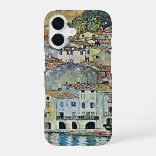 Coque iPhone 16 Malcesine sur le lac de Garde par Gustav Klimt