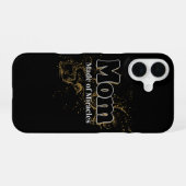Coque iPhone 16 Maman Faite de Miracles (Verso Horizontal)