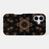 Coque iPhone 16 Mandala de l'âge de bronze (Verso Horizontal)
