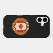 Coque iPhone 16 Manitoba Canada (Verso Horizontal)