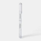 Coque iPhone 16 Marbre blanc Motif Boho Chic (Côté droit)