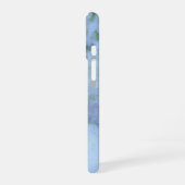 Coque iPhone 16 Marbre bleu (Côté gauche)