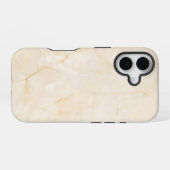 Coque iPhone 16 Marbre élégant (Verso Horizontal)