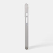Coque iPhone 16 Marbre neutre et or (Côté gauche)