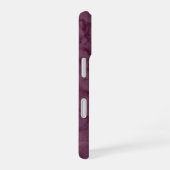 Coque iPhone 16 Marbre rose foncé (Côté droit)