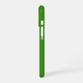 Coque iPhone 16 Mardi Gras Vert Or Violet Fleur de Lis (Côté gauche)