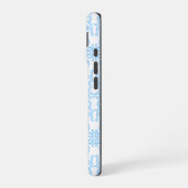 Coque iPhone 16 Marée Azur Céleste (Côté gauche)