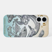 Coque iPhone 16 "Marées déclinantes" (Verso Horizontal)