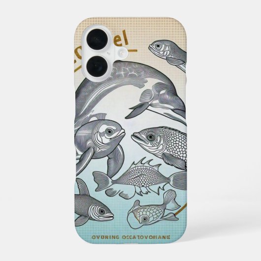 Coque iPhone 16 "Marées déclinantes" (Verso)