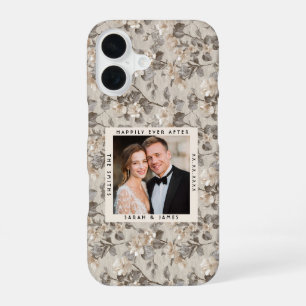 Coque iPhone 16 Mariage à la Campagne Charme des Gardenias Bienheu