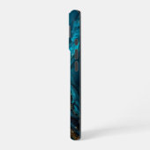 Coque iPhone 16 Marine abstraite  (Côté gauche)