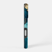 Coque iPhone 16 Marine abstraite  (Côté droit)