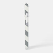 Coque iPhone 16 Marquage routier diagonal rétro (Côté gauche)