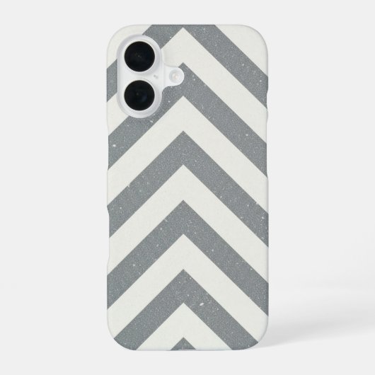 Coque iPhone 16 Marquage routier diagonal rétro (Verso)