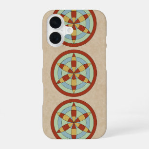 Coque iPhone 16 Marque de sorcière de Suffolk Hexafoil (roue de ma
