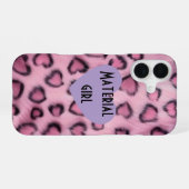 Coque iPhone 16 Material girl iPhone 16 phone cases (Verso Horizontal)