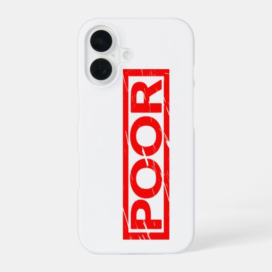 Coque iPhone 16 Mauvais timbre (Verso)