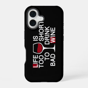 Coque iPhone 16 Mauvais vin
