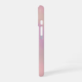 Coque iPhone 16 Mauve Soft Blush Pink Custom Name  (Côté gauche)