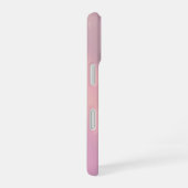 Coque iPhone 16 Mauve Soft Blush Pink Custom Name  (Côté droit)