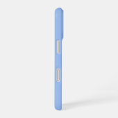 Coque iPhone 16 Maze bleu et jaune (Côté droit)