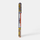 Coque iPhone 16 MEDIEVAL BESTIARY,BLACK HEDGEHOG KING and ANIMALS (Côté droit)