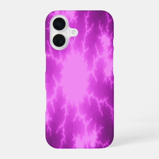 Coque iPhone 16 Mega Lightning Fractal iPhone 4 Case (Verso)