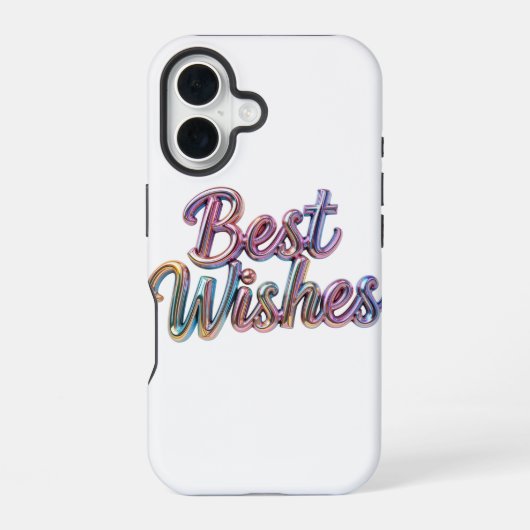 Coque iPhone 16 meilleurs voeux (Verso)