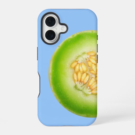 Coque iPhone 16 Melon miel (Verso)