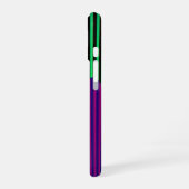 Coque iPhone 16 Mers Néon (Côté gauche)