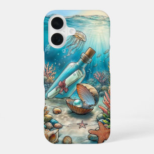 Coque iPhone 16 Message dans une bouteille _ étui iphone
