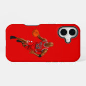 Coque iPhone 16 Michael Jordan (Verso Horizontal)